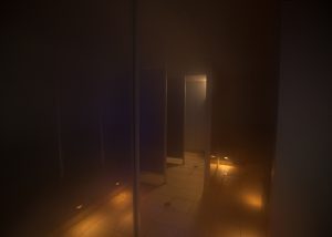 Steamy fun in our extra large Steam Room. Features dark & sexy cubicles in the back. This room is also used for our Foam Parties. Sexy fun!