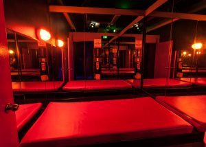 Mirror mirror on the wall. Yes, it's you! Our very popular mirror room. Get in early for a 360° view of all the action!