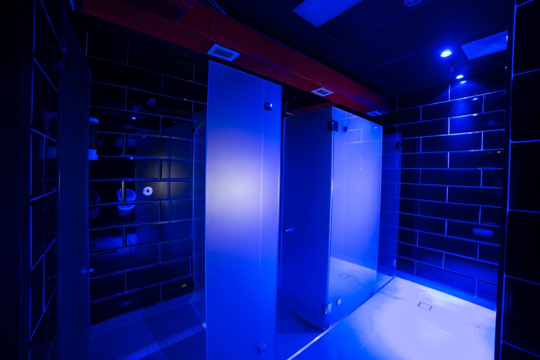 Our brand new renovated private shower cubicles and toilets. If you want privacy, you have it here. All our showers are all sensor enabled.