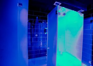 Our brand new renovated private shower cubicles and toilets. If you want privacy, you have it here. All our showers are all sensor enabled.