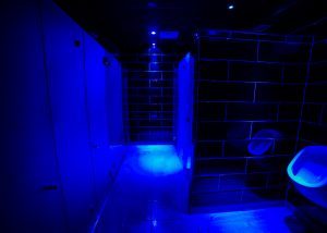 Our brand new renovated private shower cubicles and toilets. If you want privacy, you have it here. All our showers are all sensor enabled.