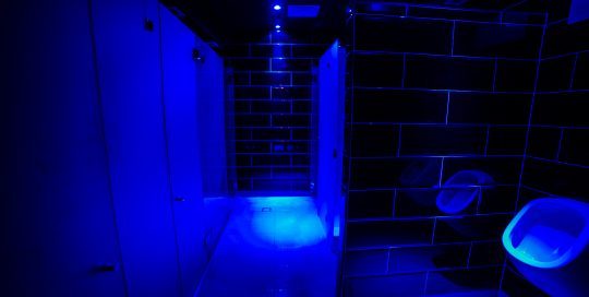 Our brand new renovated private shower cubicles and toilets. If you want privacy, you have it here. All our showers are all sensor enabled.
