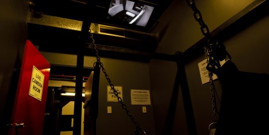 For the voyeur in you ... Room to room live camera action. Watch and be watched or turn the camera off for privacy.